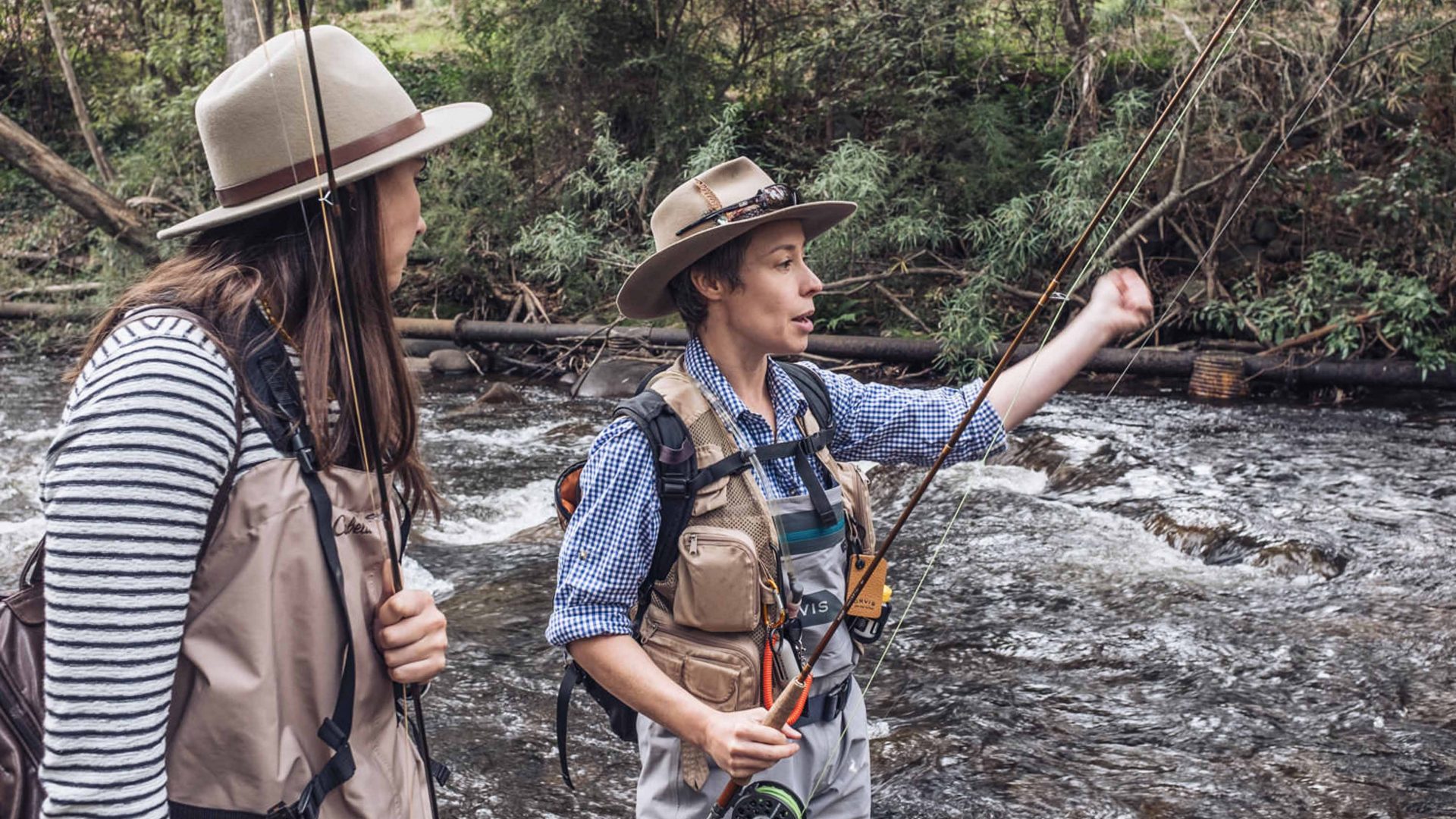 The fly fisher on a mission to get more women out on the water